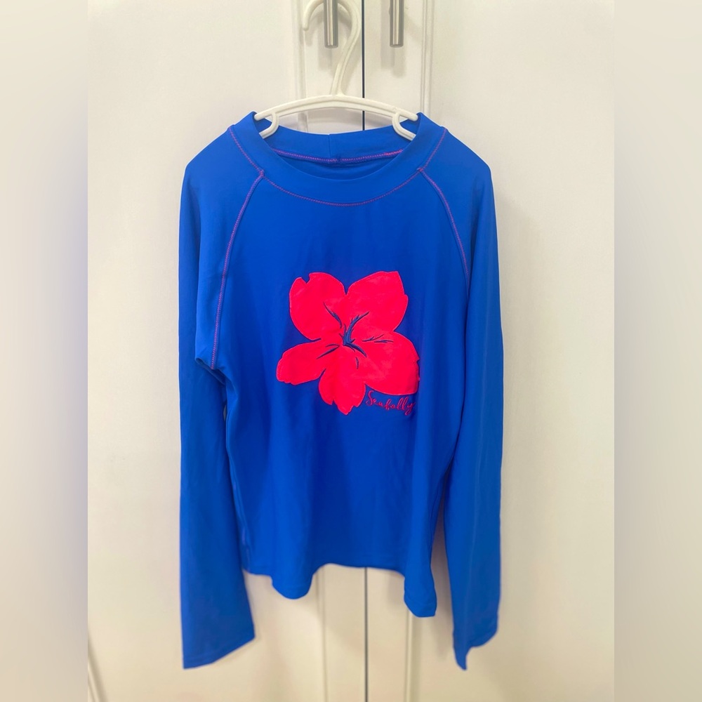 Seafolly Long Sleeve Rash Guard - Size 14
